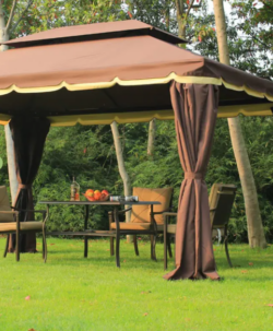 Wind And Rain Awning Pergola