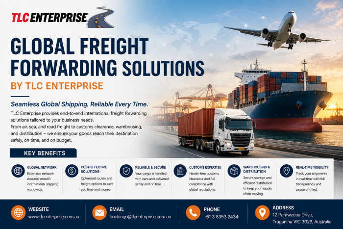 Global Freight Forwarding Solutions by TLC Enterprise