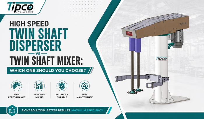 High Speed Twin Shaft Disperser vs Twin Shaft Mixer