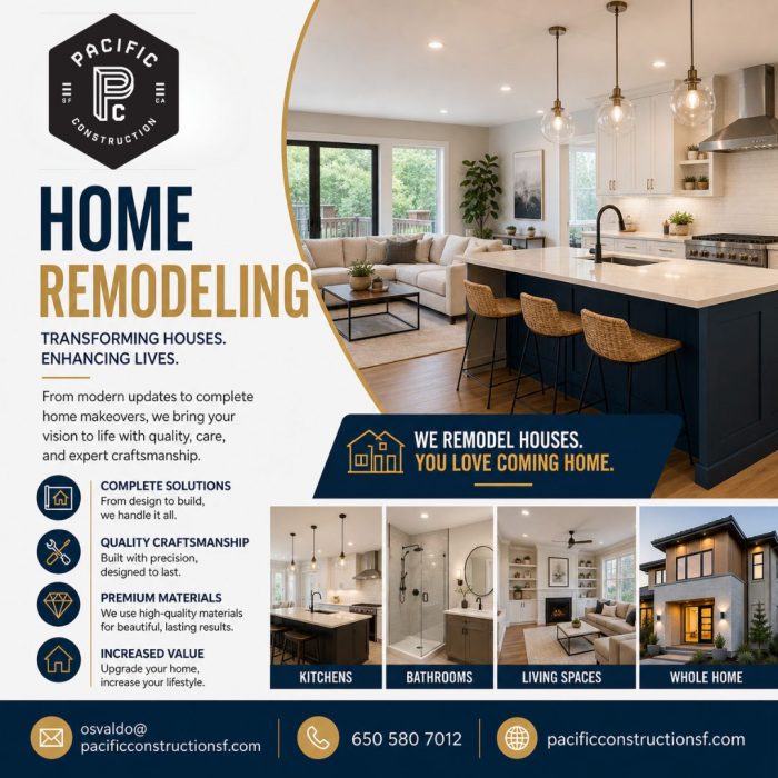 Home Remodeling Burlingame – Transform Your Living Space