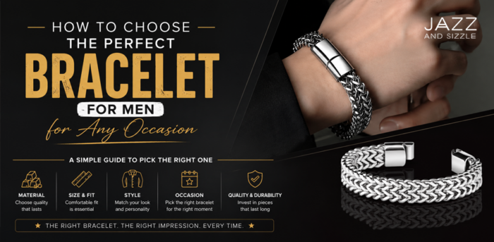 Stylish Bracelet for Men Collection | Jazz and Sizzle