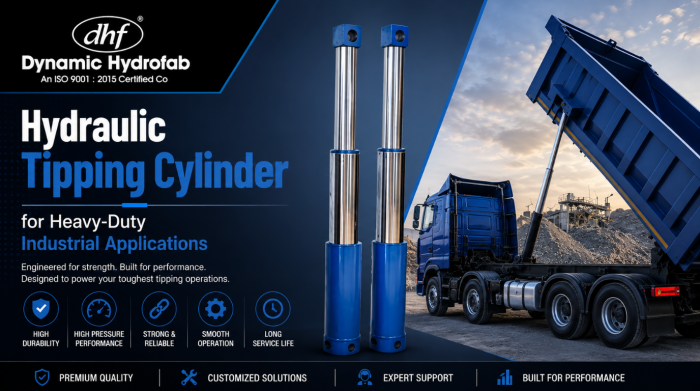 Industrial Hydraulic Tipping Cylinder | Dynamic Hydrofab