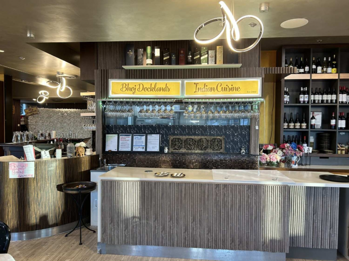 Relax and Dine at a Waterfront Restaurant at Docklands
