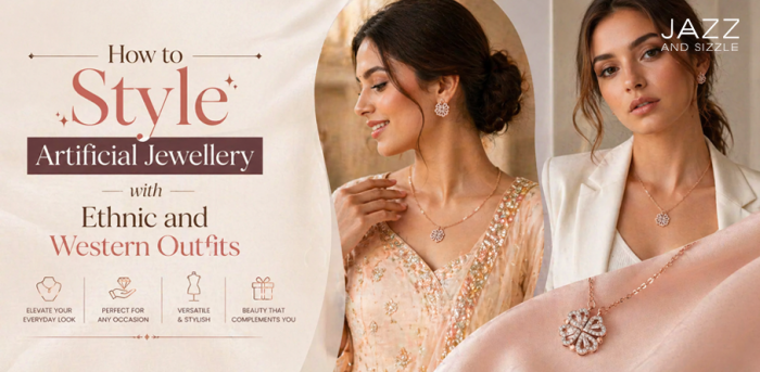 How to Style Artificial Jewellery with Ethnic and Western Outfits