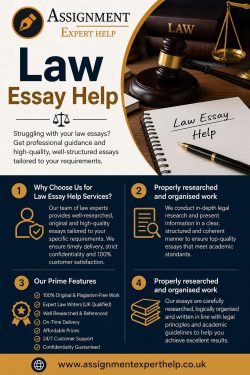 Trusted Law Essay Help for University Students