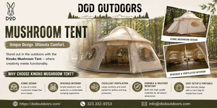 Shop Durable Mushroom Tent Designs | DOD Outdoors