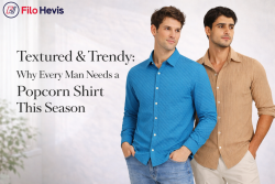 Textured & Trendy: Why Every Man Needs a Popcorn Shirt This Season
