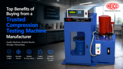 Top Benefits of Buying from a Trusted Compression Testing Machine Manufacturer