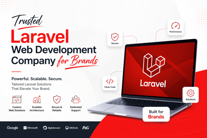 Laravel Web Development Company – Custom, Scalable Web Solutions