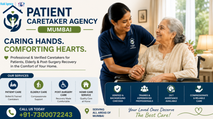 Apply for patient caretaker agency mumbai