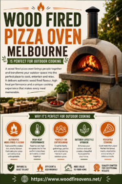 Wood Fired Pizza Oven Melbourne Is Perfect for Outdoor Cooking