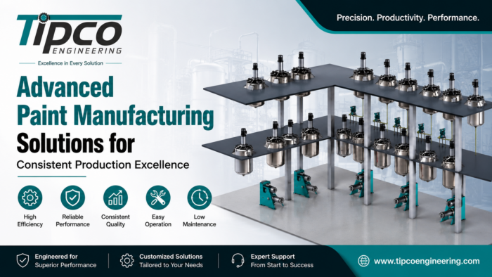 Advanced Paint Production Machines for Efficient Manufacturing