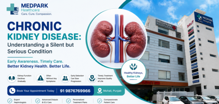 Chronic Kidney Disease Treatment in Mohali | Expert Nephrology Care at MedPark Hospital