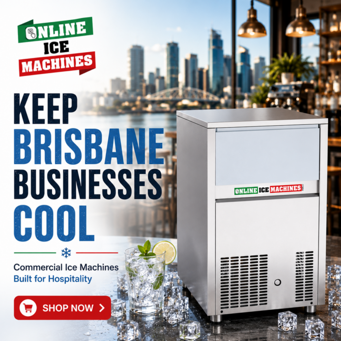Commercial Ice Machine in Brisbane – Quality Ice Makers for Businesses