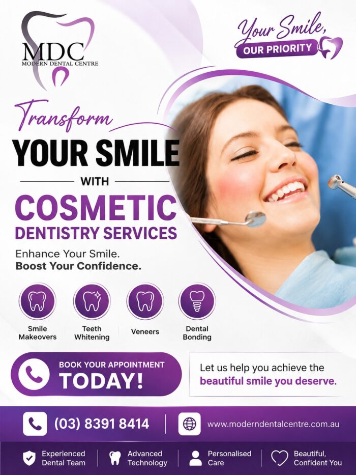 Cosmetic Dentistry Services in Ballarat | Modern Dental Centre