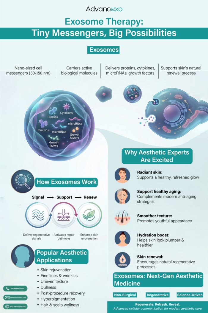 Exosome Therapy: Tiny Messengers, Big Possibilities