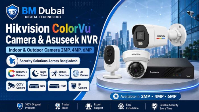 Hikvision ColorVu Camera & Asuseek NVR