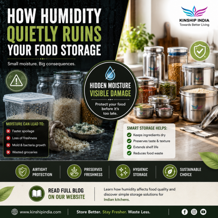 How Humidity Quietly Ruins Your Food Storage: Hidden Moisture, Visible Damage