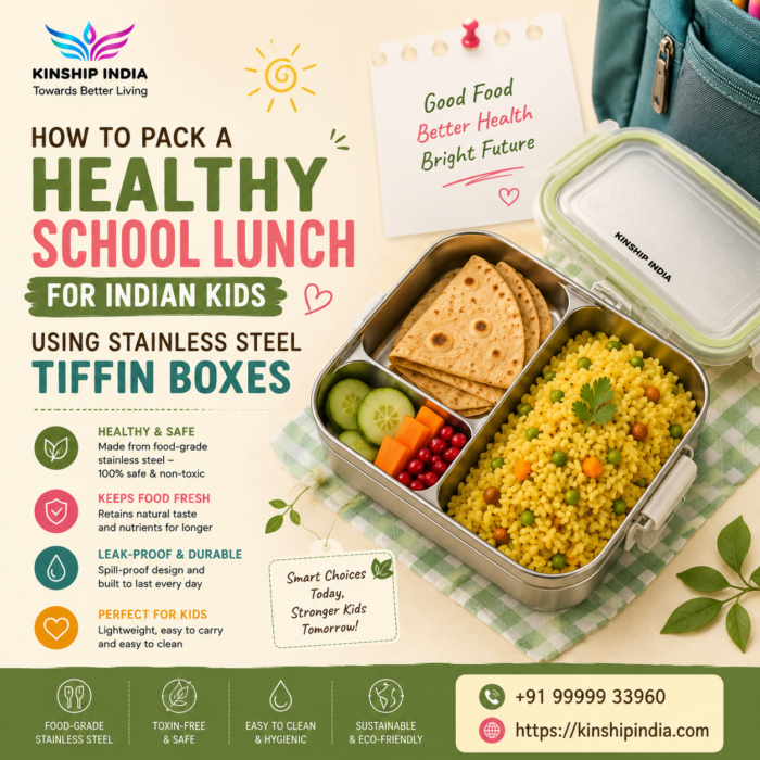 How to Pack a Healthy School Lunch for Indian Kids with Kinship India