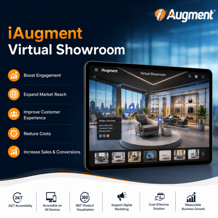 Virtual Showroom Solution for Digital Business Success by iAugment