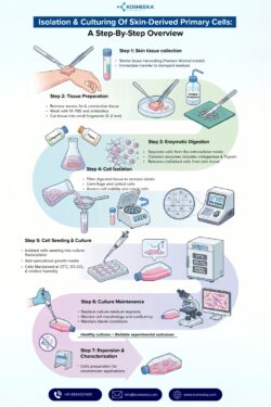 Isolation and Culturing of Skin-Derived Primary Cells: A Step-by-Step Overview