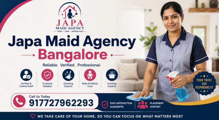 Best Housemaid Services in Bangalore for Daily and Full-Time Help