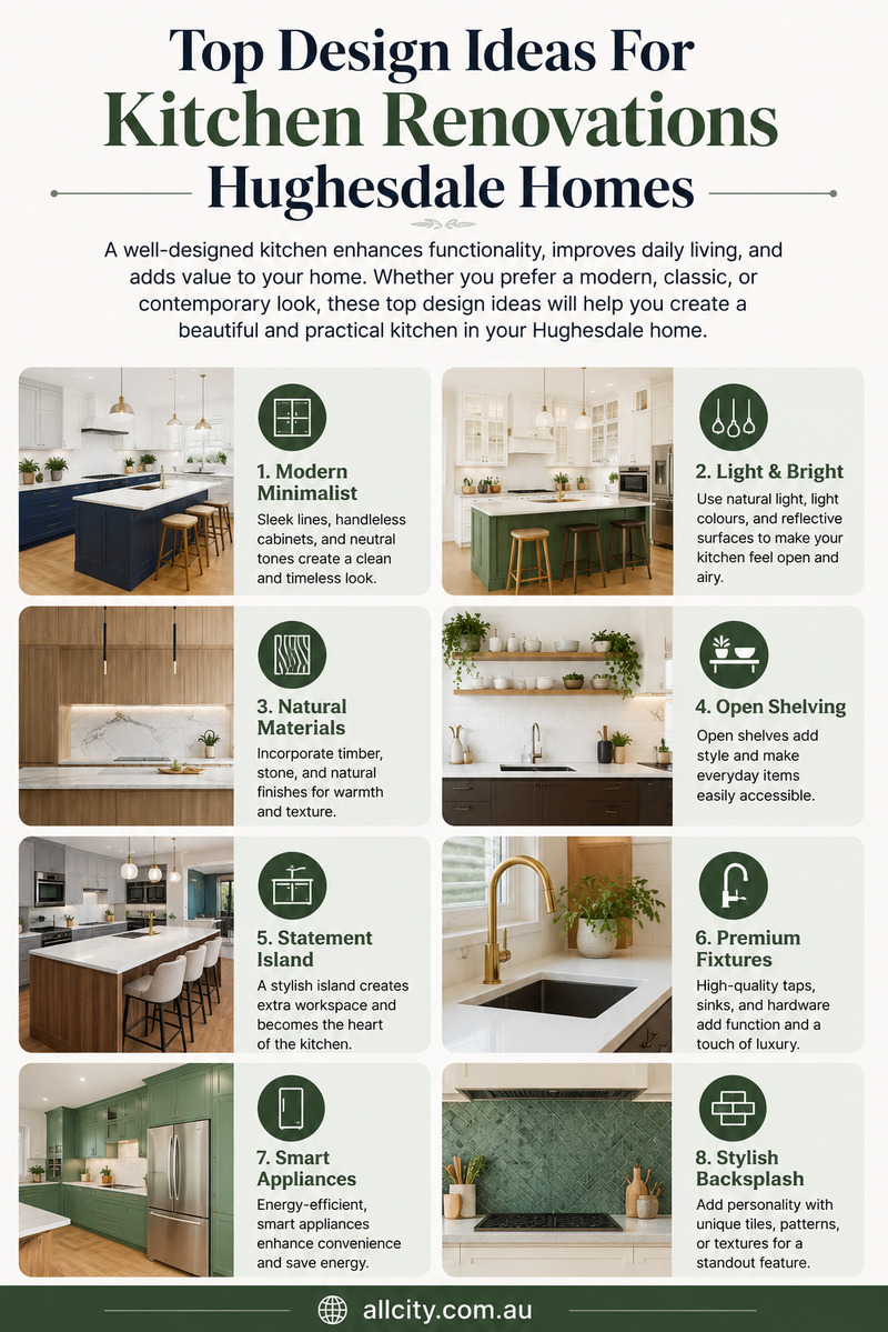 Top Design Ideas For Kitchen Renovations Hughesdale Homes