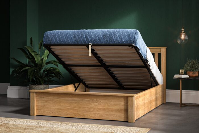 Enhance Your Bedroom with a Solid Wood Ottoman Bed from Furnishings Direct