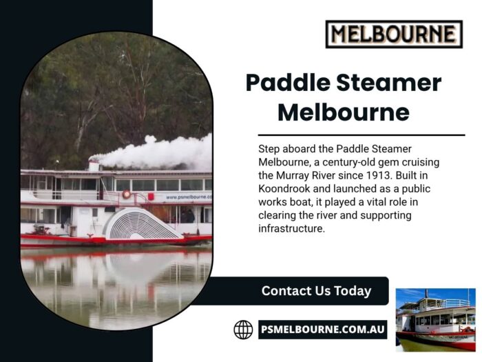 Scenic Moama River Cruise for Relaxation and Exploration by Paddle Steamer Melbourne