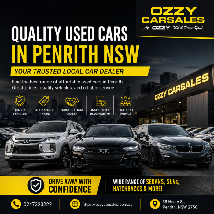 Quality Used Cars in Penrith NSW – Affordable, Reliable & Ready to Drive
