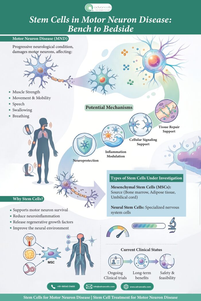 Stem Cells in Motor Neuron Disease: Bench to Bedside