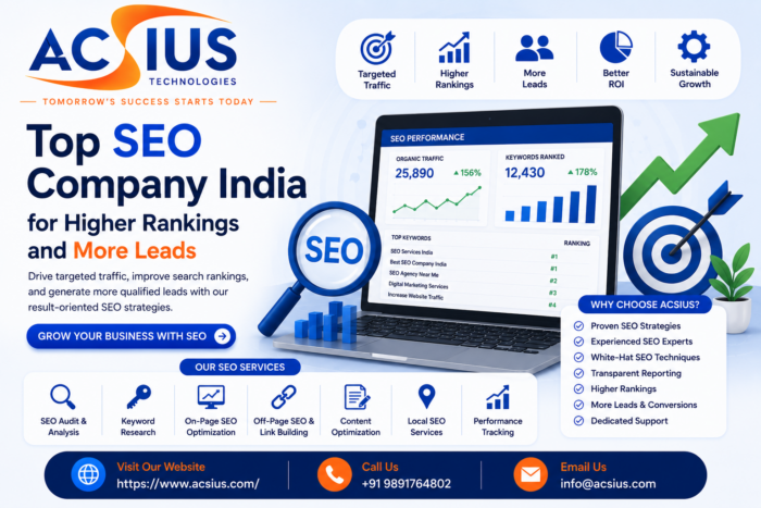 Best SEO Company in India for Higher Google Rankings