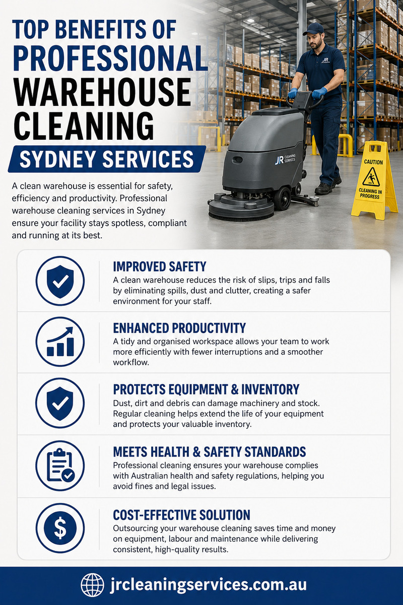 Top Benefits Of Professional Warehouse Cleaning Sydney Services