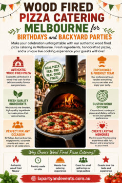 Wood Fired Pizza Catering Melbourne for Birthdays and Backyard Parties