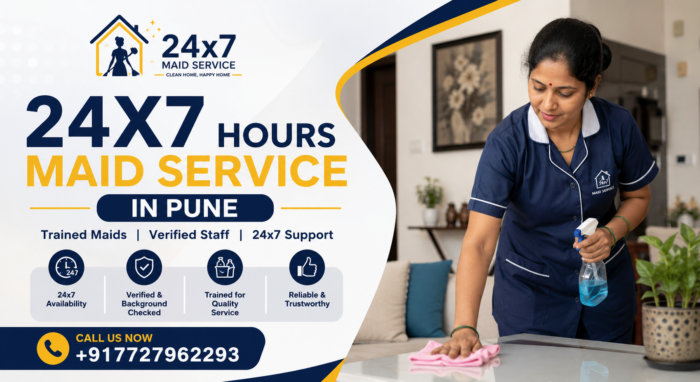 Hire Experienced 24-Hour Maids in Pune for Home Assistance