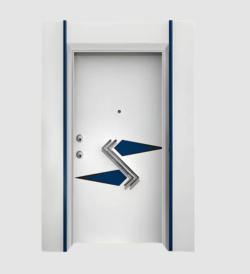 Steel Frame Door – Industrial Bar Design