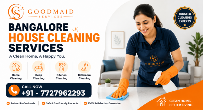 Best Bangalore House Cleaning Services for Homes & Apartments