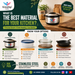 Why Stainless Steel Kitchenware Is the Best Choice for Every Indian Kitchen | Kinship India