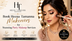 Book Heena Tamanna Makeovers for Stunning Party Makeup Services