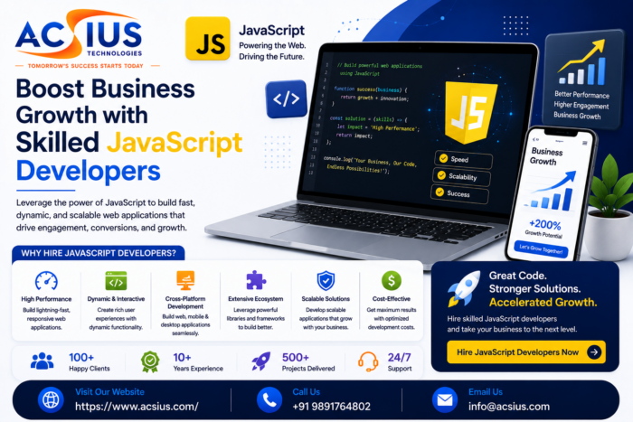 Hire JavaScript Developers in India for Web Apps