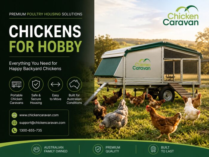 Chickens for Hobby | Premium Portable Chicken Caravans for Backyard Flocks
