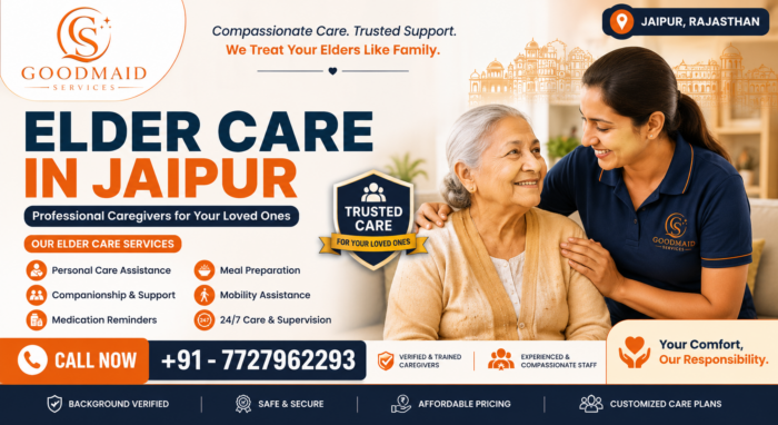 Affordable Senior Citizen Care Taker In Jaipur with Verified Staff