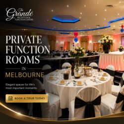 Elegant Private Function Rooms in Melbourne for Unforgettable Celebrations