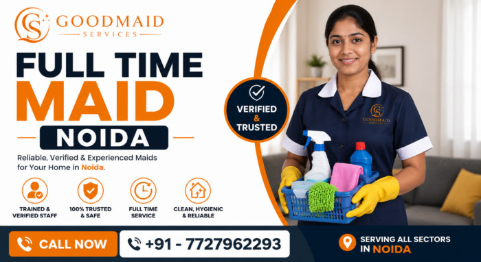 Verified Full Time Maid Services Noida