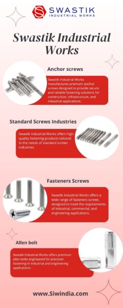 Premium Tapping Screw Manufacturer for Reliable Fastening by Swastik Industrial Works