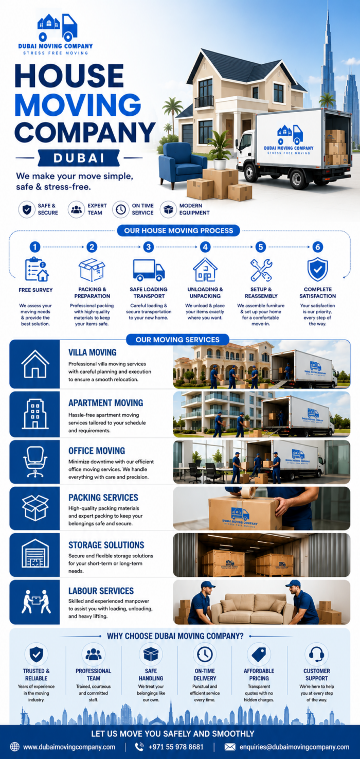 House Moving Company Dubai | Expert Residential Movers