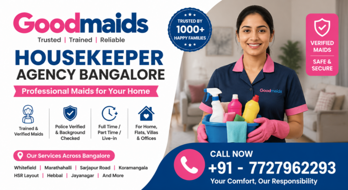 Cooking Maid Bangalore – Verified and Skilled Kitchen Helpers