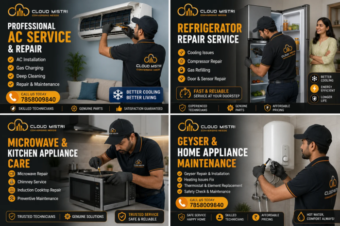 Best AC Service in Jamshedpur and Refrigerator Repair in Jamshedpur for Every Home
