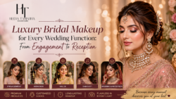 Luxury Bridal Makeup for Every Wedding Function: From Engagement to Reception