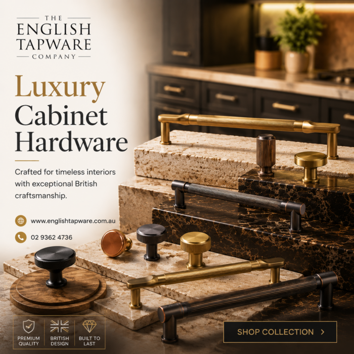 Luxury Cabinet Hardware for Timeless Interior Design